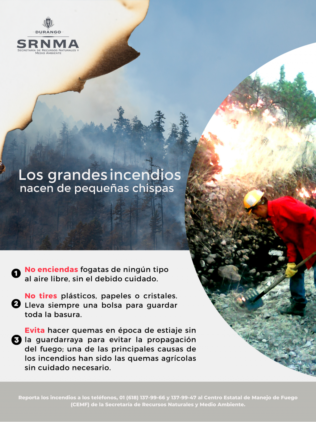 Histórico de Incendios Forestales en el Estado de Durango (2018-2024)